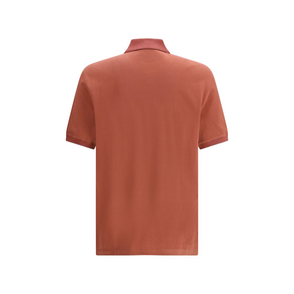 Brunello Cucinelli Multicolor Cotton Polo Shirt
