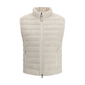 Brunello Cucinelli Beige Goose Down Sleveless Jacket