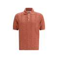 Brunello Cucinelli Orange Denim Shirt