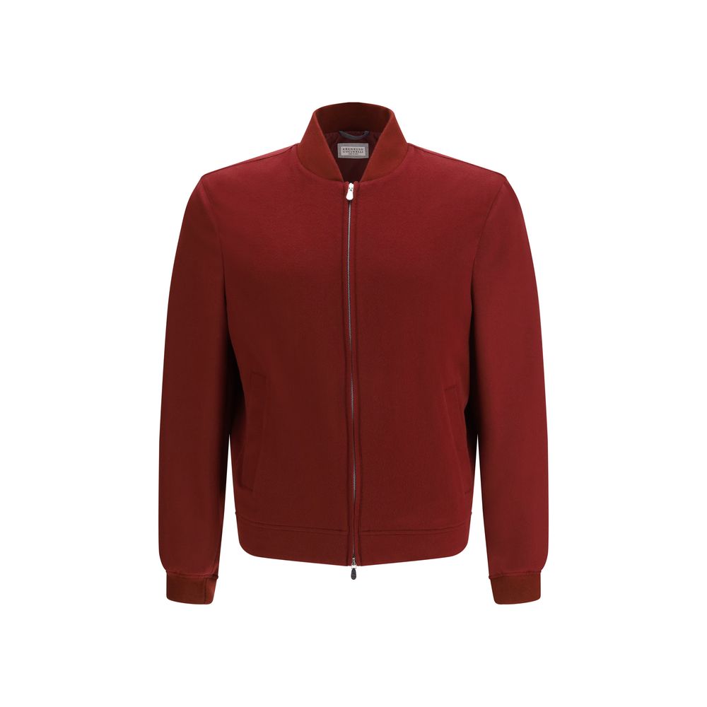 Brunello Cucinelli Multicolor Cashmere Bomber