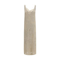 Brunello Cucinelli Beige Linen Casual Dress