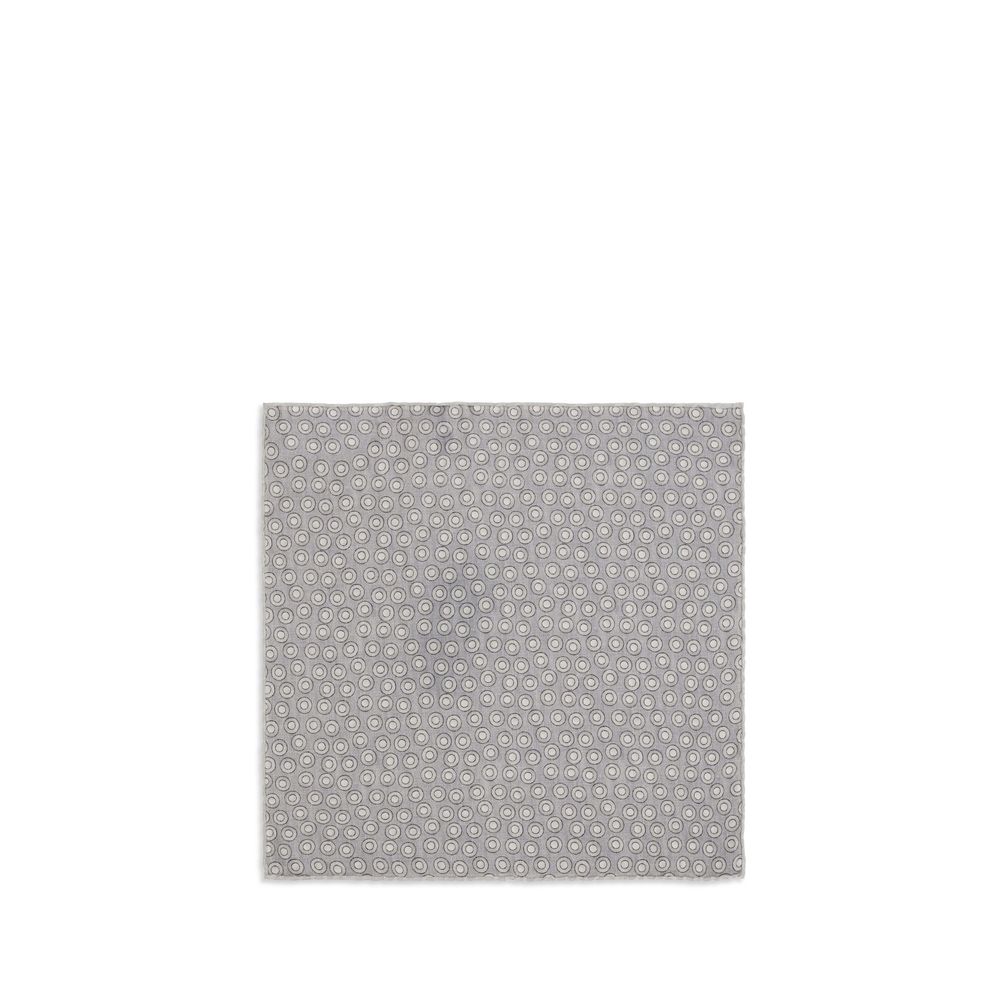 Brunello Cucinelli Gray Silk Wallet