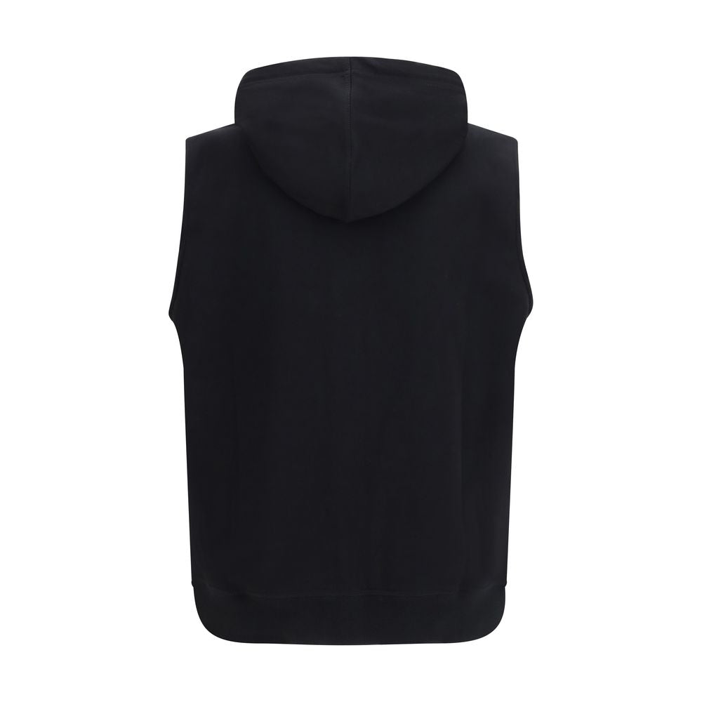 Brunello Cucinelli Black Cotton Sweatshirt