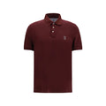 Brunello Cucinelli Bordeaux Cotton Shirt
